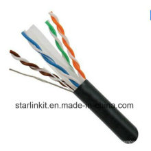 FTP Cable CAT6 LSZH Fluke probado Soild Bare Copper Negro